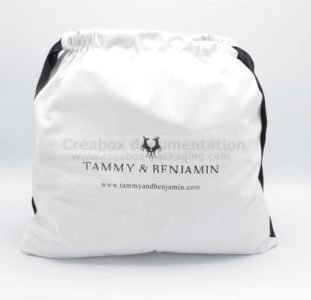 pochon en microfibre Bamatex pour maroquinerie - 42x40 cm