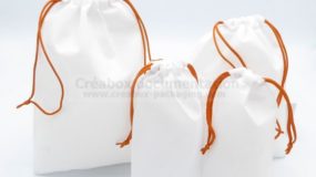collection de pochon en tissu non tissé, 4 tailles, pour événement sportif