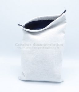 pochon à doublure molletonné pour chaussures avec strass